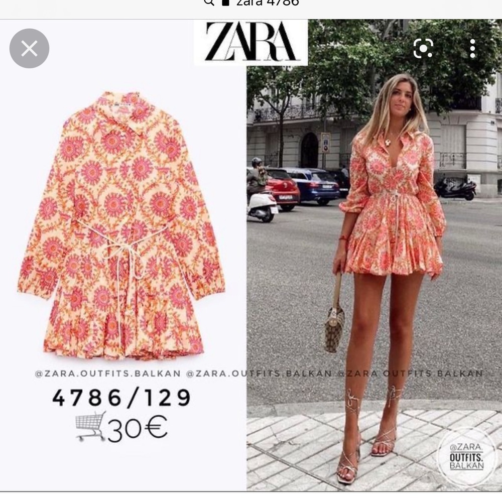 ZARA MINI DRESS - Picture 2 of 6
